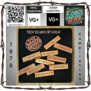 KENNY ROGERS•Ten Years Of Gold•1978 US (#UA-LA835-H)•Terre Haute Pressing